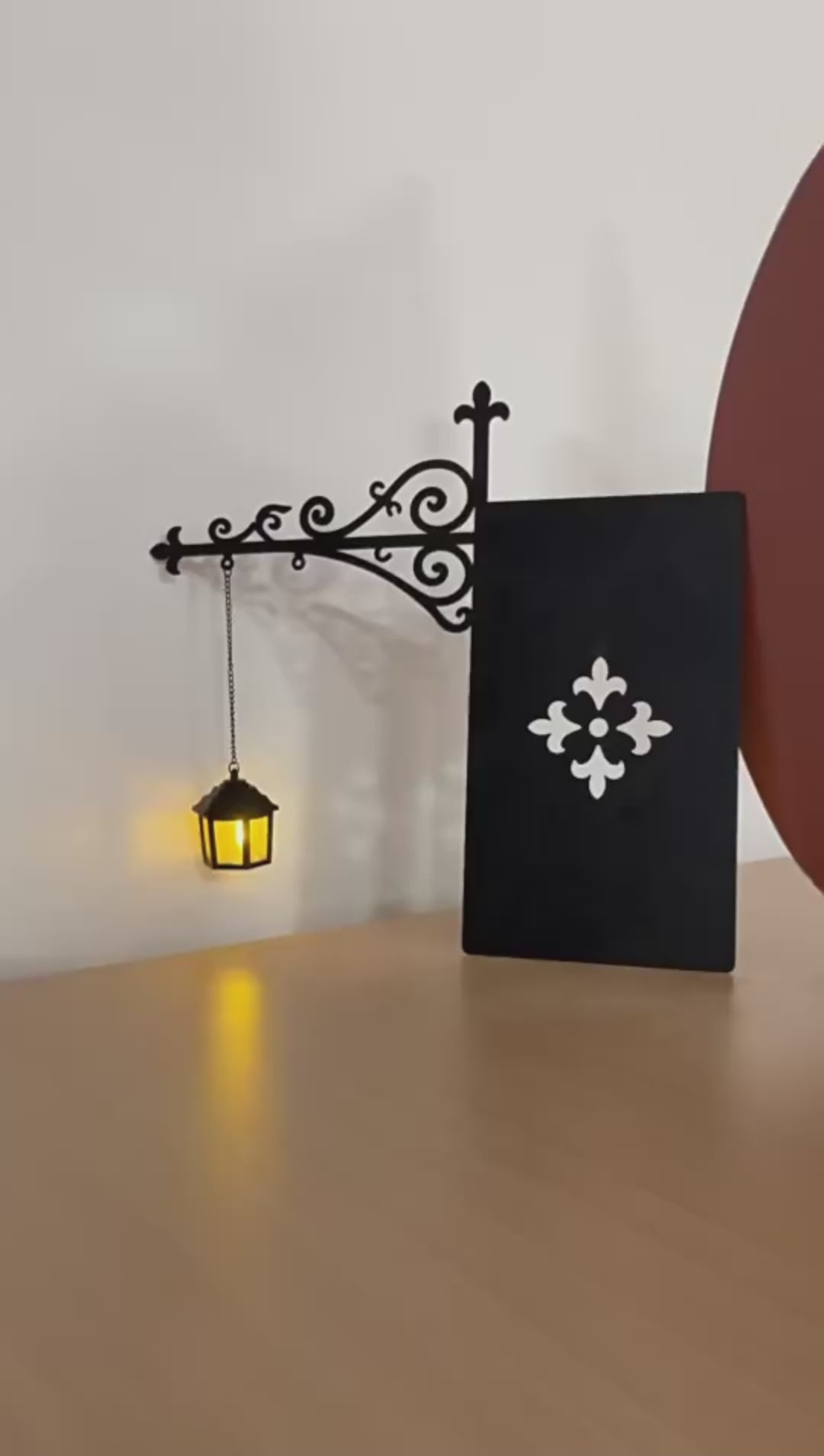 Bookshelf Lantern Night Light: Cozy Book Nook Decor for Shelves & Desks
