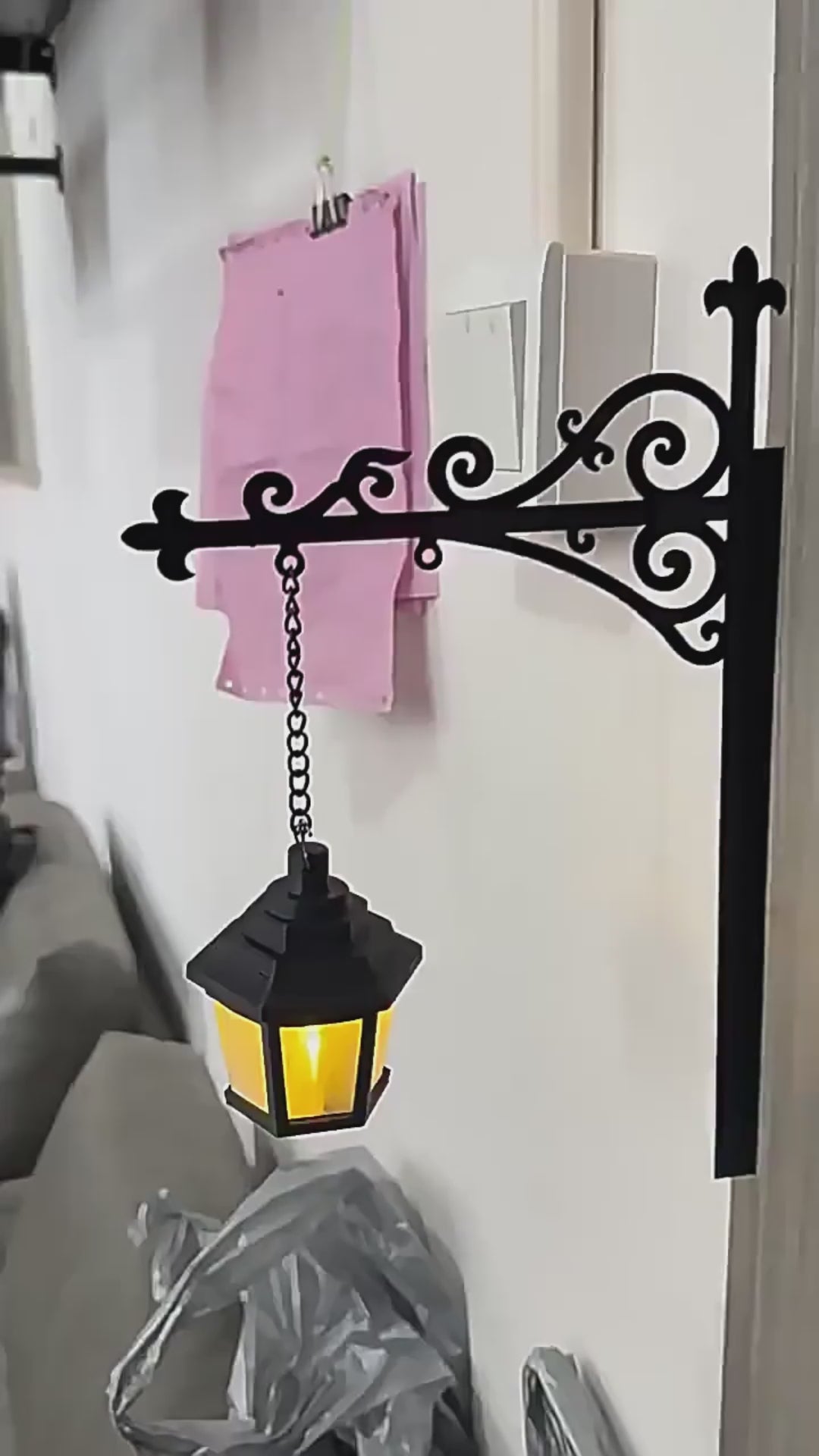 Bookshelf Lantern Night Light: Cozy Book Nook Decor for Shelves & Desks